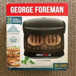 George Foreman grill panini